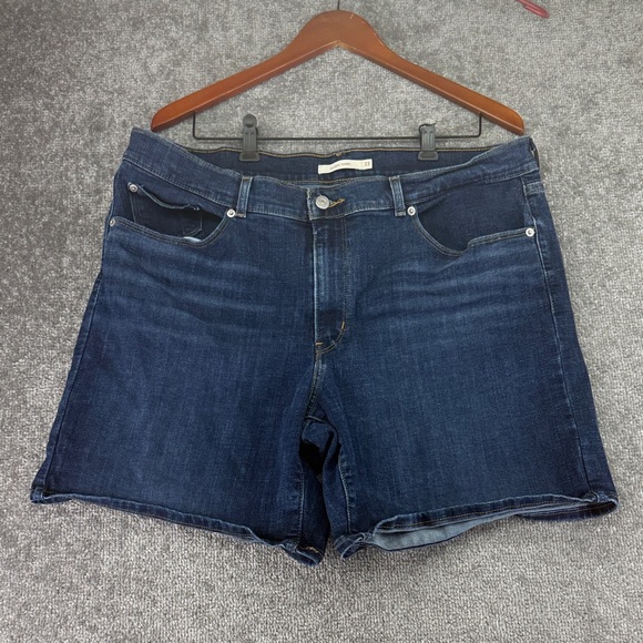 Levi's Pants - Levis Blue Jean Denim Classic Shorts Womens Size 33 High Rise
